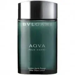 Aqva pour Homme After Shave Lotion by Bvlgari bottle