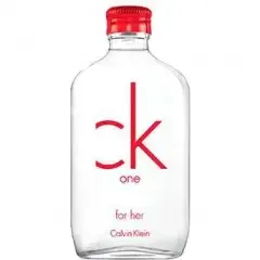 CK One Red Edition for Her by Calvin Klein bottle