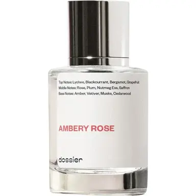 Ambery Rose by Dossier bottle