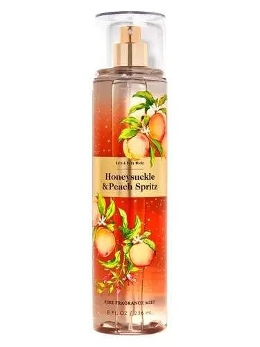 Honeysuckle & Peach Spritz by Bath & Body Works bottle