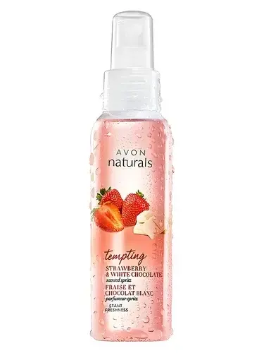 Strawberry & White Chocolate by Avon bottle