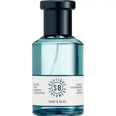 Lilacs & Gooseberries by Shay Blue London bottle