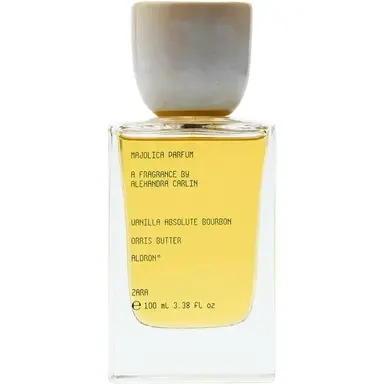 Majolica by Zara bottle