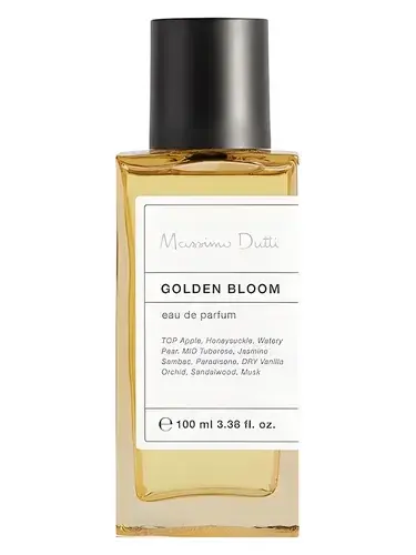 Golden Bloom by Massimo Dutti bottle