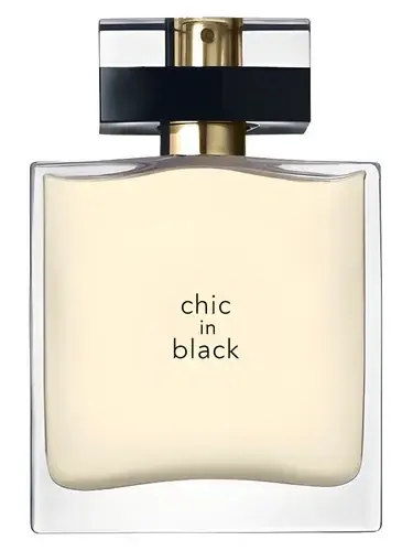 Chic in Black by Avon bottle