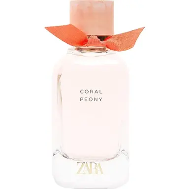Coral Peony by Zara bottle