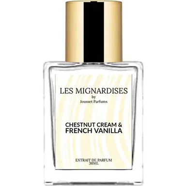 Chestnut Cream & French Vanilla by Jousset Parfums bottle