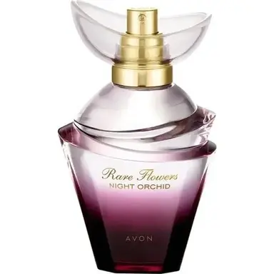 Rare Flowers Night Orchid by Avon bottle