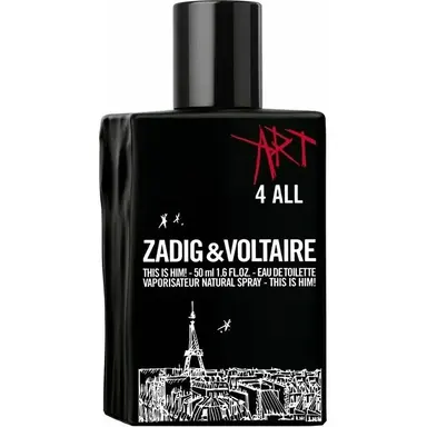 This is Him! Art 4 All by Zadig Voltaire bottle