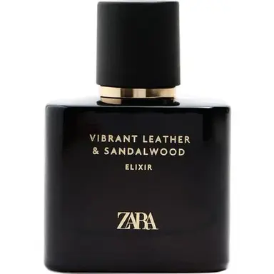 Vibrant Leather & Sandalwood Elixir by Zara bottle