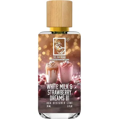 White Milk & Strawberry Dreams 81 by The Dua Brand bottle