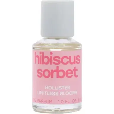 Hibiscus Sorbet by Hollister bottle