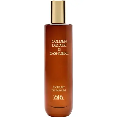 Golden Decade & Cashmere by Zara bottle