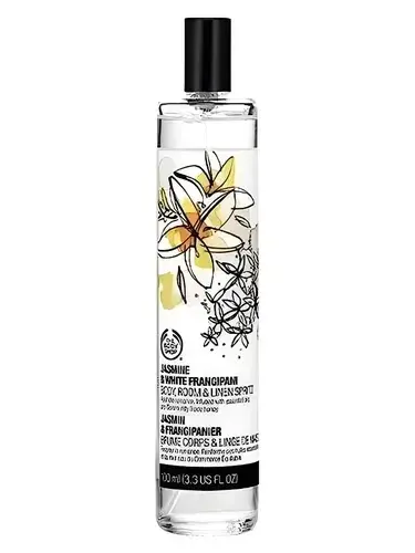 Jasmine & White Frangipani by The Body Shop bottle