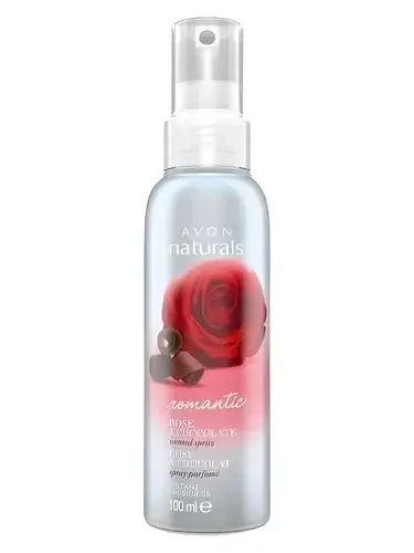 Rose & Chocolate by Avon bottle