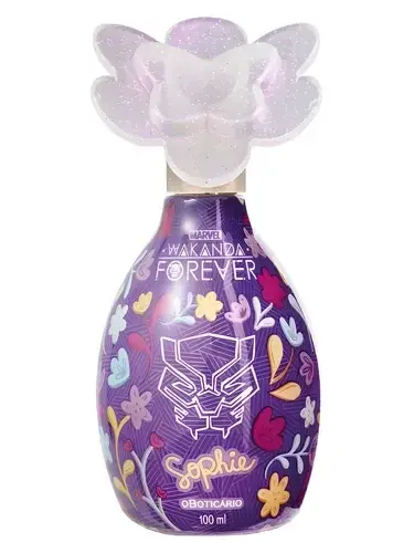 Sophie Wakanda Forever by O Boticário bottle