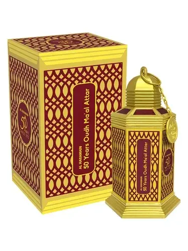 50 Years Oudh Ma’al Attar by AL Haramain Perfumes bottle