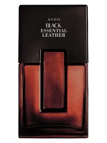 Black Essential Leather by Avon bottle