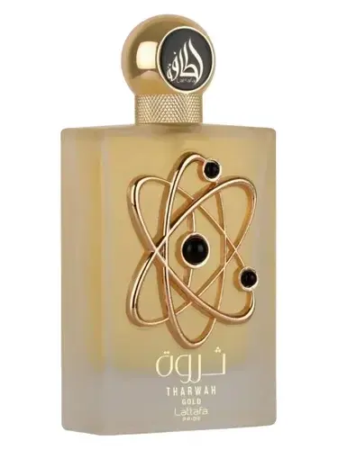 Tharwah Gold by Lattafa bottle