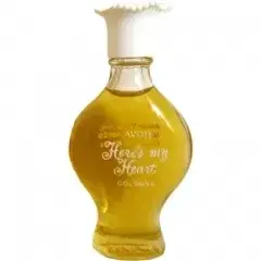 Here's My Heart by Avon bottle