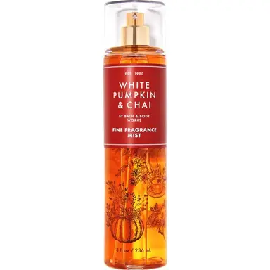 White Pumpkin & Chai by Bath & Body Works bottle