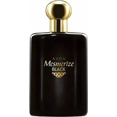 Mesmerize Black for Him by Avon bottle