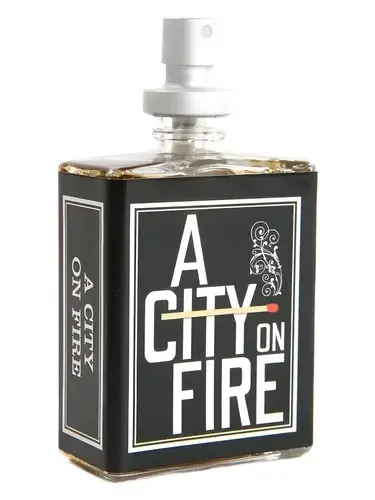 A City On Fire by Imaginary Authors bottle