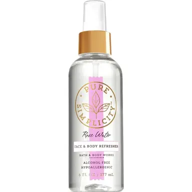 Pure Simplicity - Rose Water by Bath & Body Works bottle