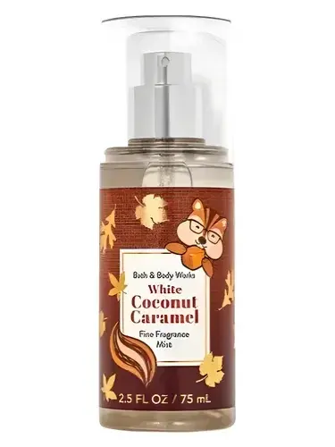 White Coconut Caramel by Bath & Body Works bottle