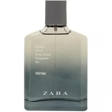 Seoul Winter by Zara bottle