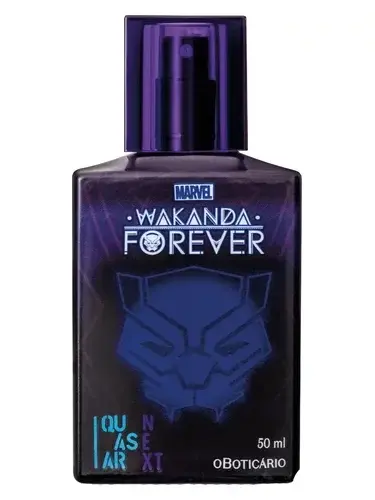 Quasar Next Wakanda Forever by O Boticário bottle