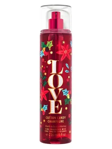 Love Cotton Candy Champagne by Bath & Body Works bottle
