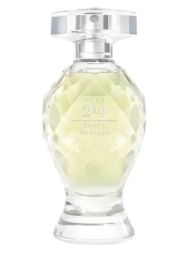 214 Black Vanilla by O Boticário bottle