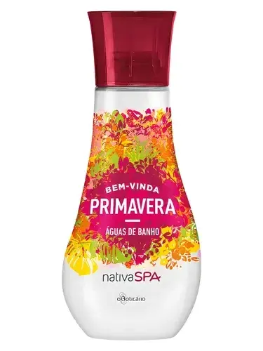 Águas de Banho Bem-Vinda Primavera by O Boticário bottle