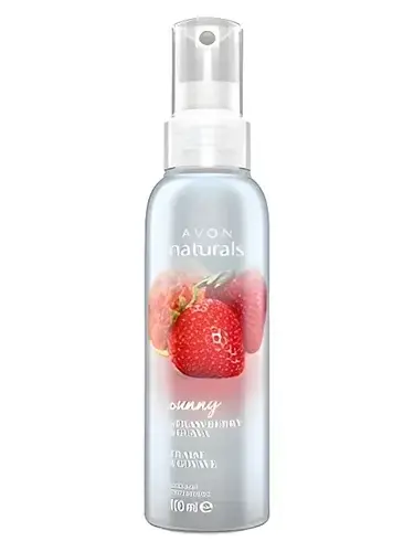Sunny Strawberry & Guava by Avon bottle
