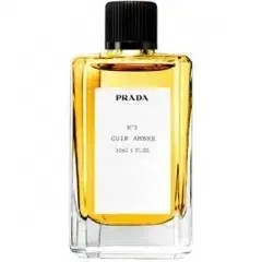 No3 Cuir Amber by Prada bottle