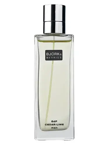 Cedar Lime by Björk & Berries bottle