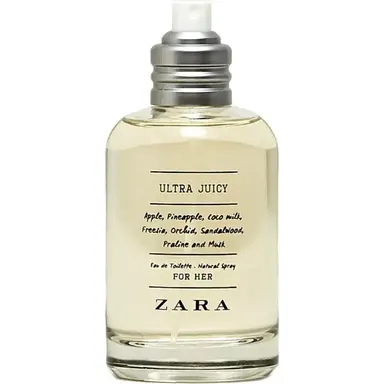 Ultra Juicy by Zara bottle