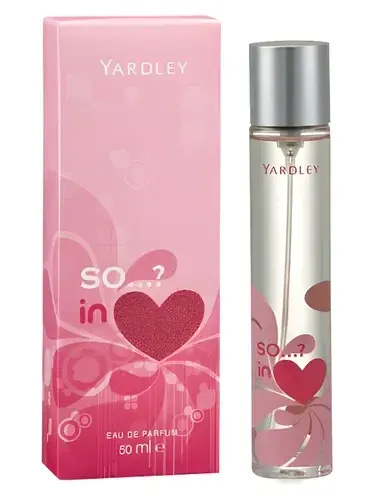So…? in Love by Yardley bottle