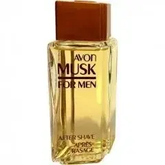 Musk for Men After Shave by Avon bottle
