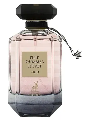 Pink Shimmer Secret Oud by Maison Alhambra bottle