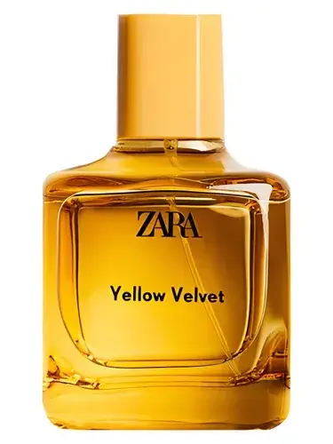 Yellow Velvet 2021 by Zara bottle