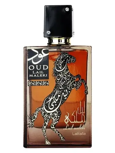 Oud Lail Maleki by Lattafa bottle