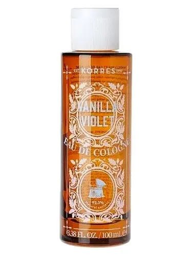 Vanilla Violet Eau de Cologne by Korres bottle