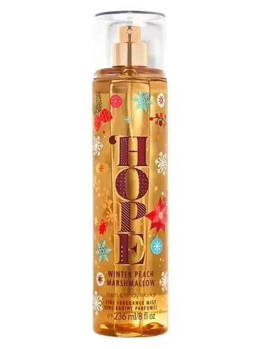 Hope Winter Peach Marshmallow by Bath & Body Works bottle