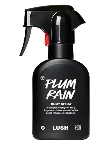 Plum Rain Body Spray by Lush bottle