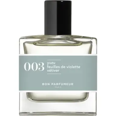 003 Yuzu Feuilles de Violette Vétiver by Bon Parfumeur bottle