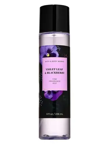 Violet Leaf & Blackberry by Bath & Body Works bottle