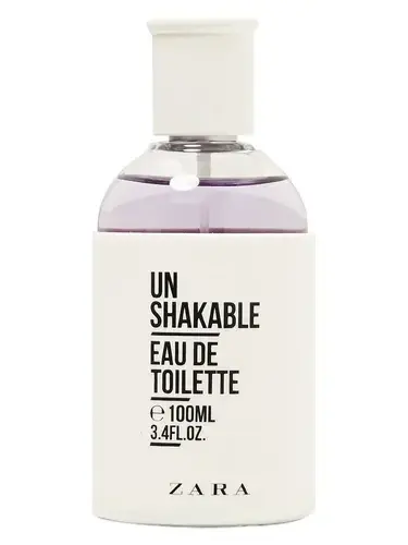 Unshakable by Zara bottle