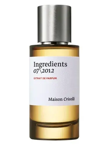 Ingredients 07-2012 by Maison Crivelli bottle